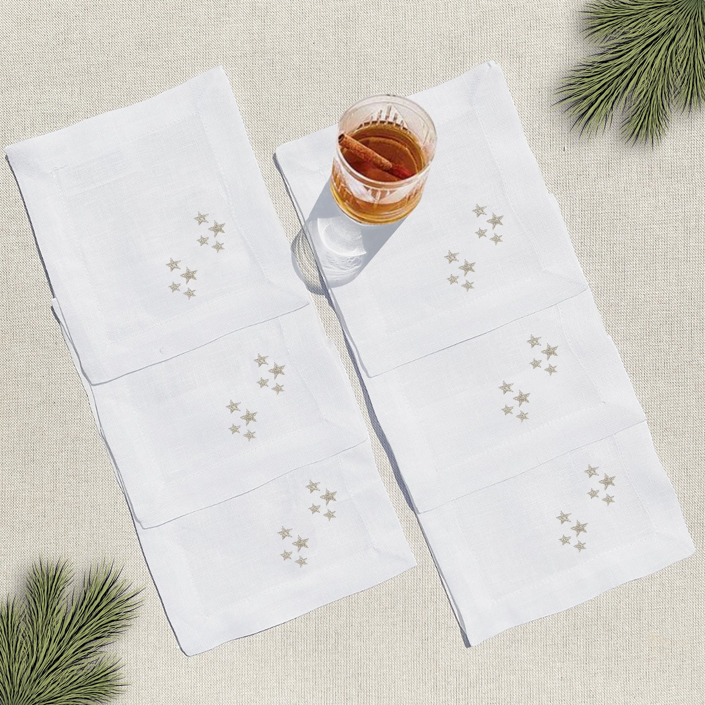 coctelera estrellitas · set de 6