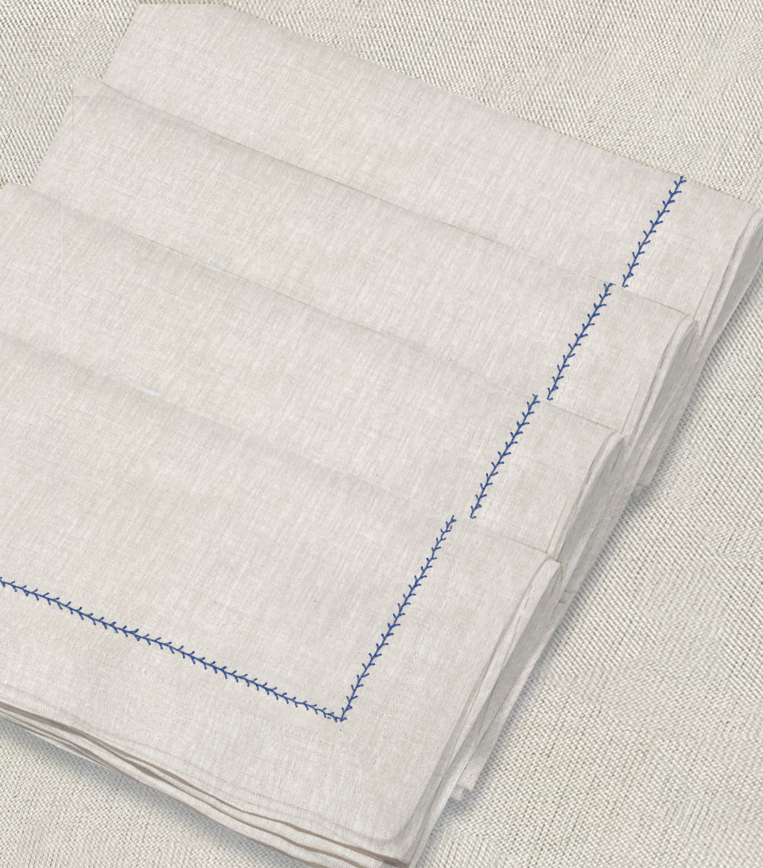 servilleta de lino arena guía - Barioles Casa