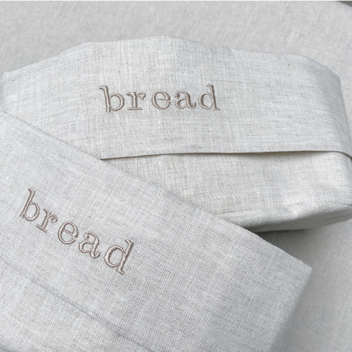 panera de lino arena grande - Barioles Casa