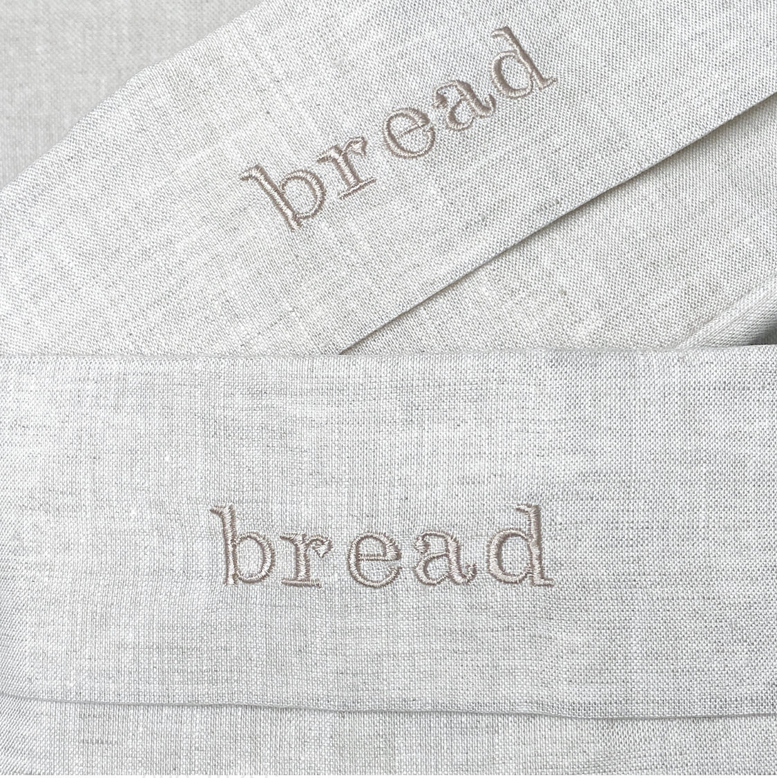 panera de lino arena grande - Barioles Casa