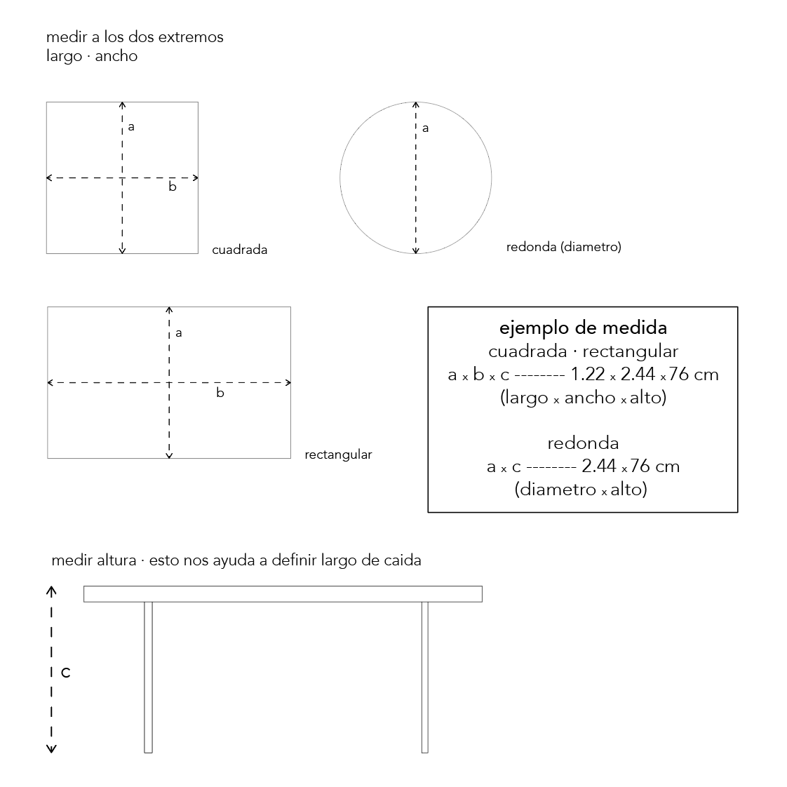 camino de lino a la medida - Barioles Casa