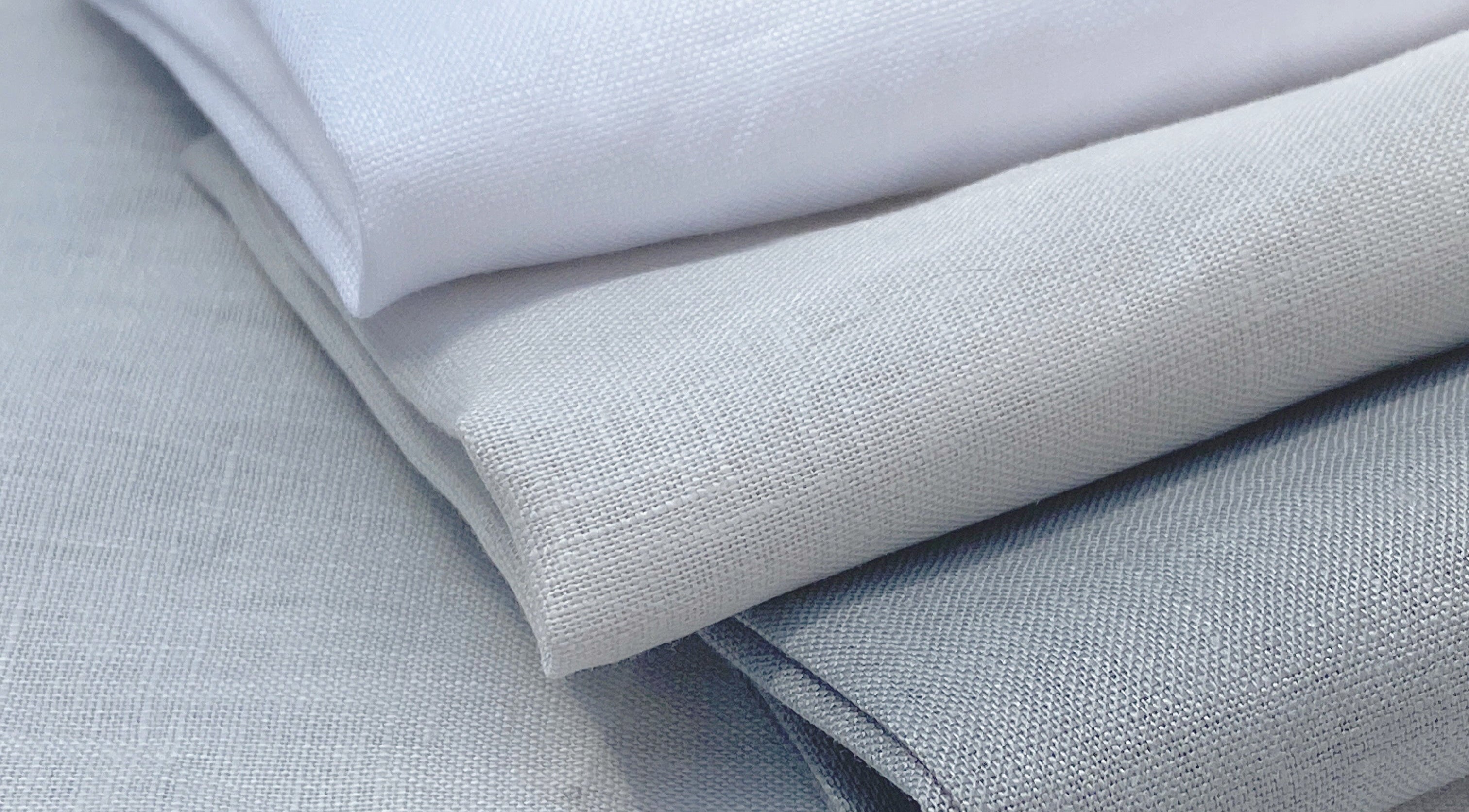 servilleta de lino basica color gris perla