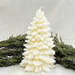 vela de árbol navidad · marfil