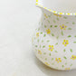 jarra chica de ceramica pintada · flores