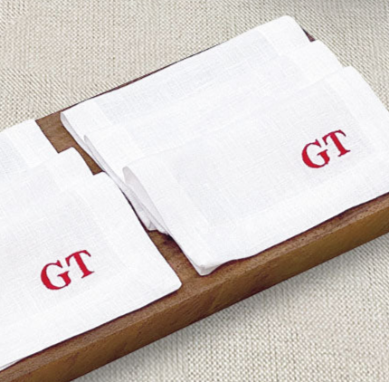 tabla de parota · árbol de cerámica · cocteleras de lino bordadas - Barioles Casa