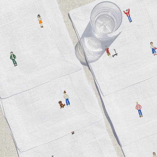 coctelera everyday tiny people two · set de 6 - Barioles Casa