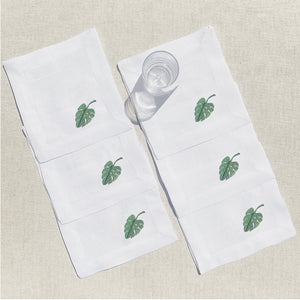 coctelera hoja tropical · set de 6 - Barioles Casa