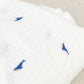 muselina bordada tiny whales