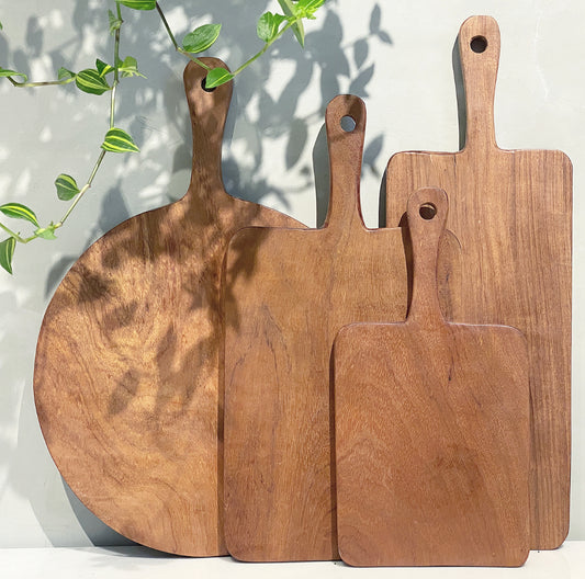 tablas de madera para quesos y botanas