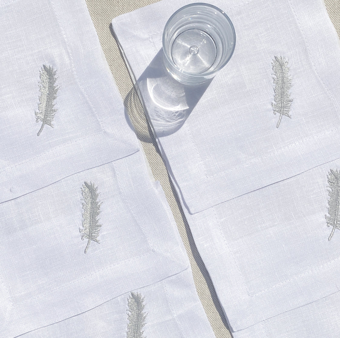 coctelera pluma · set de 6